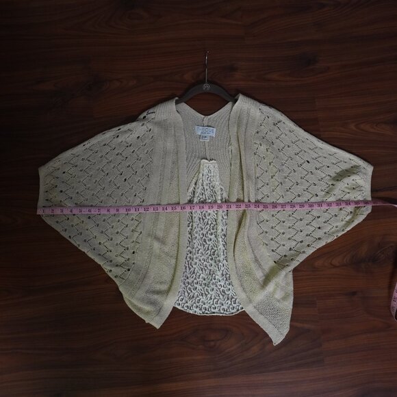 The Cue Crochet Sweater with Lace Inset - Small - Picture 6 of 10